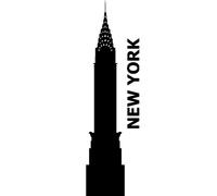 Sticker Gratte-ciel de New-York