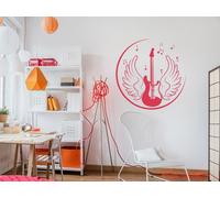 Sticker Guitare Angel - Nombreuses tailles et couleurs disponibles