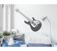 Sticker Guitare Electrique 2 - Nombreuses tailles et couleurs disponibles