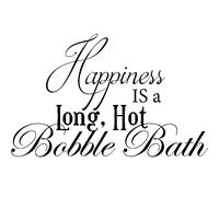 Sticker Happiness is a long, hot Bobble Bath