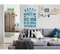 Sticker Happy Mother's Day 3 - Nombreuses tailles et couleurs disponibles