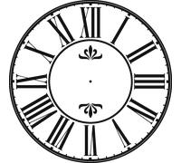 Sticker horloge Traditionnel