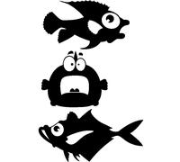 Sticker Humeurs de poisson