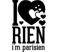 Sticker I love rien