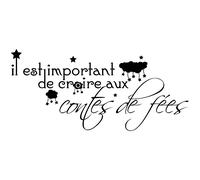 Sticker Il est important de croire aux contes de fées