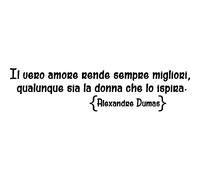 Sticker Il vero amore (Alexandre Dumas)