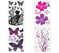 Sticker illustratif 32x50 L, 50 x l, 32 cm Papillon - Atmosphera