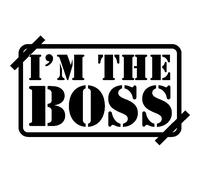 Sticker I'm the boss