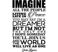 Sticker Image all the people - John Lennon