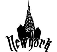 Sticker Immeuble à New-York
