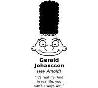 Sticker In real life - Gerald Johanssen