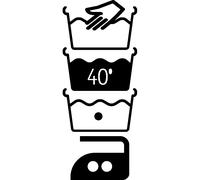 Sticker Instruction de lavage