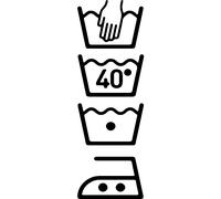 Sticker Instruction de lavage design