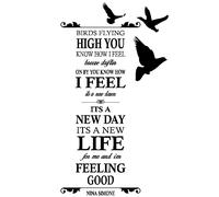 Sticker It's a new day - Nina Simone