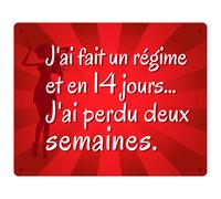 Sticker J'ai fait un régime