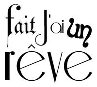 Sticker J'ai fait un rêve