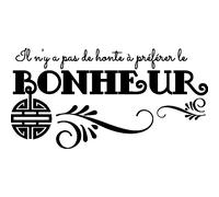 Sticker Je préfère le bonheur