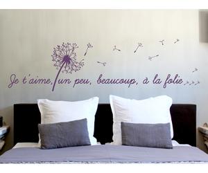 Sticker Je t'aime un peu, beaucoup... - Nombreuses tailles et couleurs disponibles