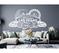 Sticker Jeux Casino Las Vegas Poker - Nombreuses tailles et couleurs disponibles