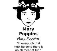 Sticker Job - Mary poppins