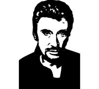 Sticker Johnny Halliday