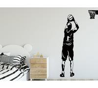 Sticker Joueur de Basket 2 - Nombreuses tailles et couleurs disponibles