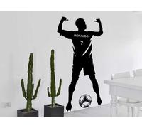 Sticker Joueur de Foot 2 - Nombreuses tailles et couleurs disponibles