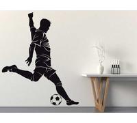 Sticker Joueur de Foot 4 - Nombreuses tailles et couleurs disponibles