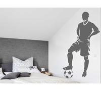Sticker Joueur de Foot 5 - Nombreuses tailles et couleurs disponibles