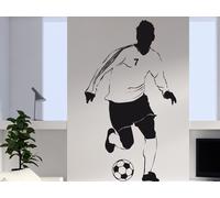 Sticker Joueur de Foot - Nombreuses tailles et couleurs disponibles