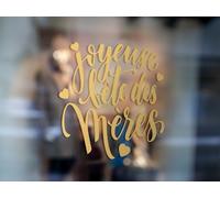 Sticker Joyeuse Fête des Mères - Nombreuses tailles et couleurs disponibles