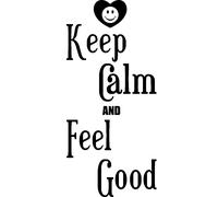 Sticker Keep Calm and Feel Good
