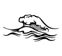 Sticker La grande vague