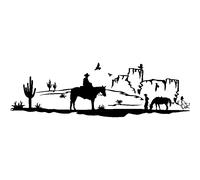 Sticker La légende du Far West