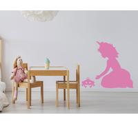 Sticker La Princesse et le crapaud - Nombreuses tailles et couleurs disponibles