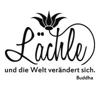 Sticker Lächle... - Buddha