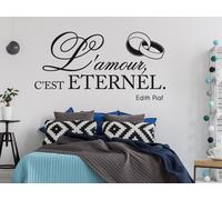 Sticker L'amour Eternel Edith Piaf - Nombreuses tailles et couleurs disponibles