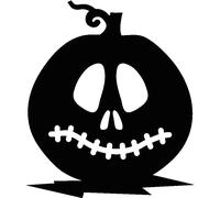Sticker Lanterne citrouille 3