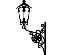 Sticker Lanterne murale