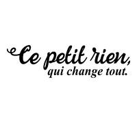 Sticker Le petit rien, qui change tout