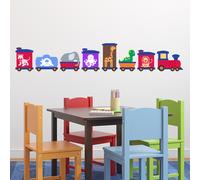 Sticker Le train des animaux