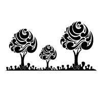 Sticker Les arbres de nos forêts