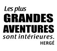 Sticker Les plus grandes aventures - Hergé