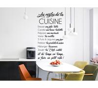 Sticker Les Règles de la Cuisine 2 - Nombreuses tailles et couleurs disponibles