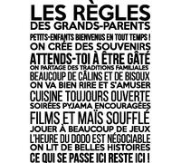 Sticker Les règles des grands-parents