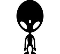 Sticker L'extraterrestre