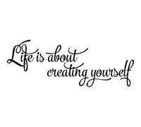 Sticker Life is about creating yourself design