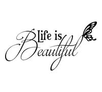 Sticker Life is beautiful