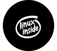 Sticker Linux inside
