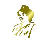 Sticker logo Arlesienne Adhésif Autocollant - Plusieurs coloris disponibles Doré